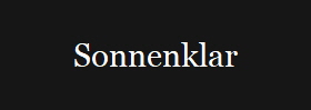 Sonnenklar