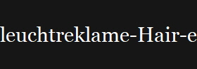 leuchtreklame-Hair-express