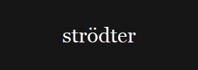 strdter